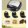 Electric Sanwich Maker Automatic Mini Waffle Bread Breakfast Baking Machine Oven Iron Grill
