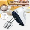 7 Speed Portable Baking Egg Beater
