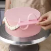 1PCS Cake Leveler   Spreader Tool Arc Cake Assist for Smooth Sides   Even Layer for Beginners Bakers