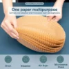 50PCS Disposable Air Fryer Paper Round Parchment Paper Liners Food Grade Oil Proof Baking Paper