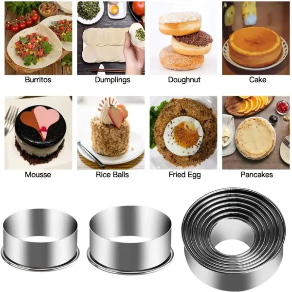 sg-11134201-7rdw2-mdmw4di4782s77.webp 12pcs Set Stainless Steel Round Cutter Cookie Moulds Mousse Cake Ring Biscuit Cutting Baking Tools