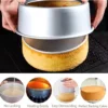 Round Cake Mould with Removable Bottom Aluminum Alloy Set