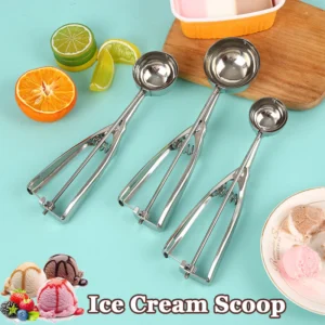 sg-11134201-821fs-mh5zdvegglcfdc.webp Stainless Steel Ice Cream Scoop Mash Potato Meatball Cupcake Melon Ball Scooper